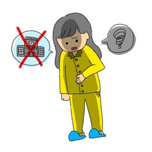 学校に行きたくない　お腹痛い