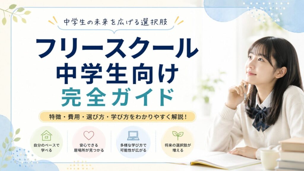 フリースクール中学生