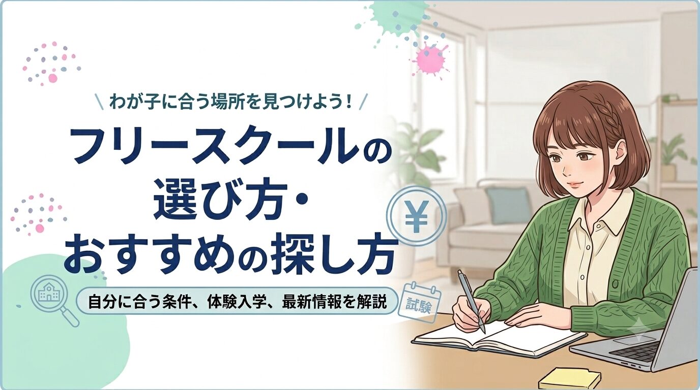 フリースクールの選び方