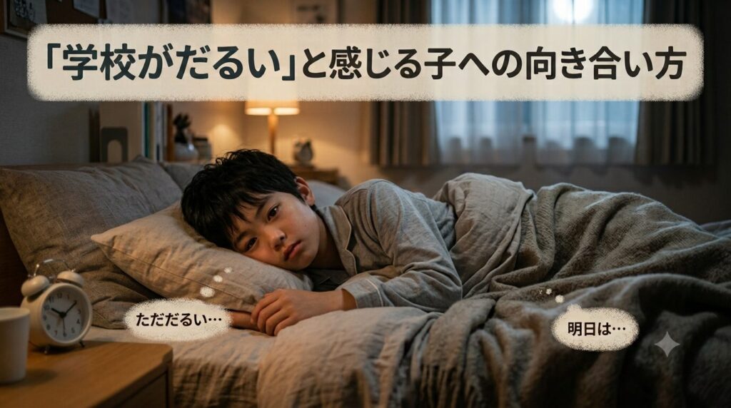 学校がだるい