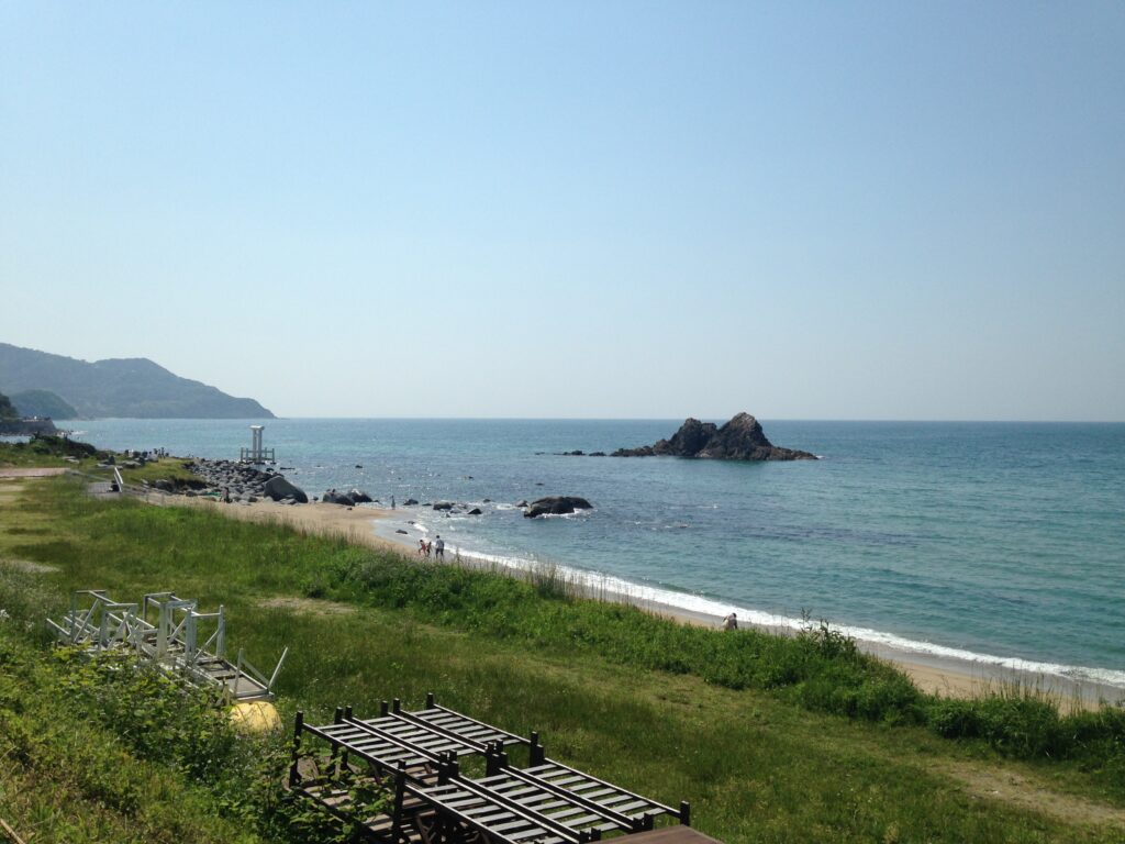 糸島市 桜井二見ヶ浦 夫婦岩