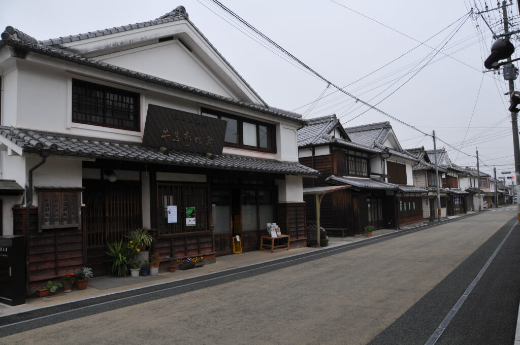 八女市 八女福島の町並み