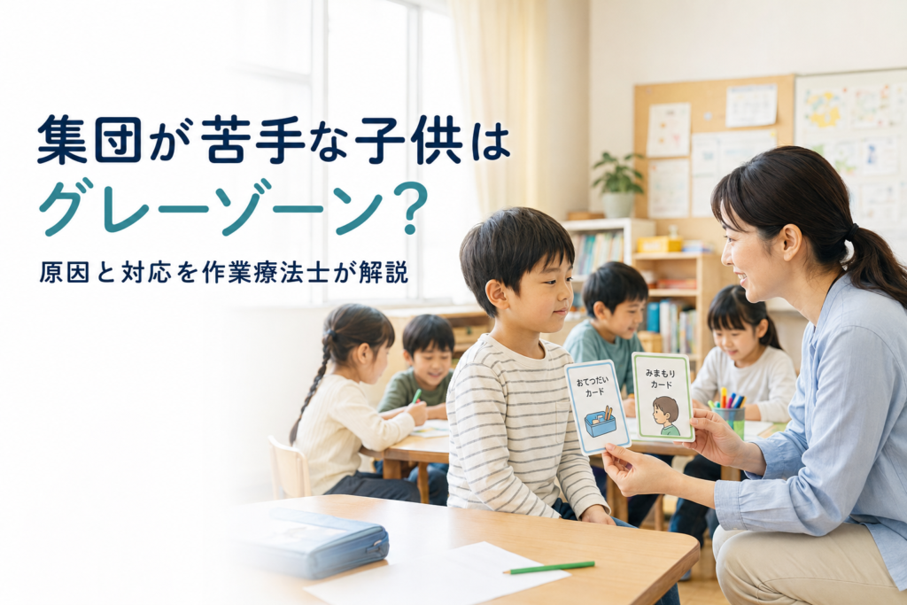 集団が苦手な子どもの学校生活と支援の事例