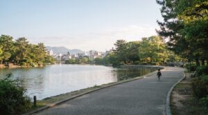 福岡市の住宅街にある、自然光が差し込むフリースクールの居場所で自分のペースで過ごす子どもたちのイメージ