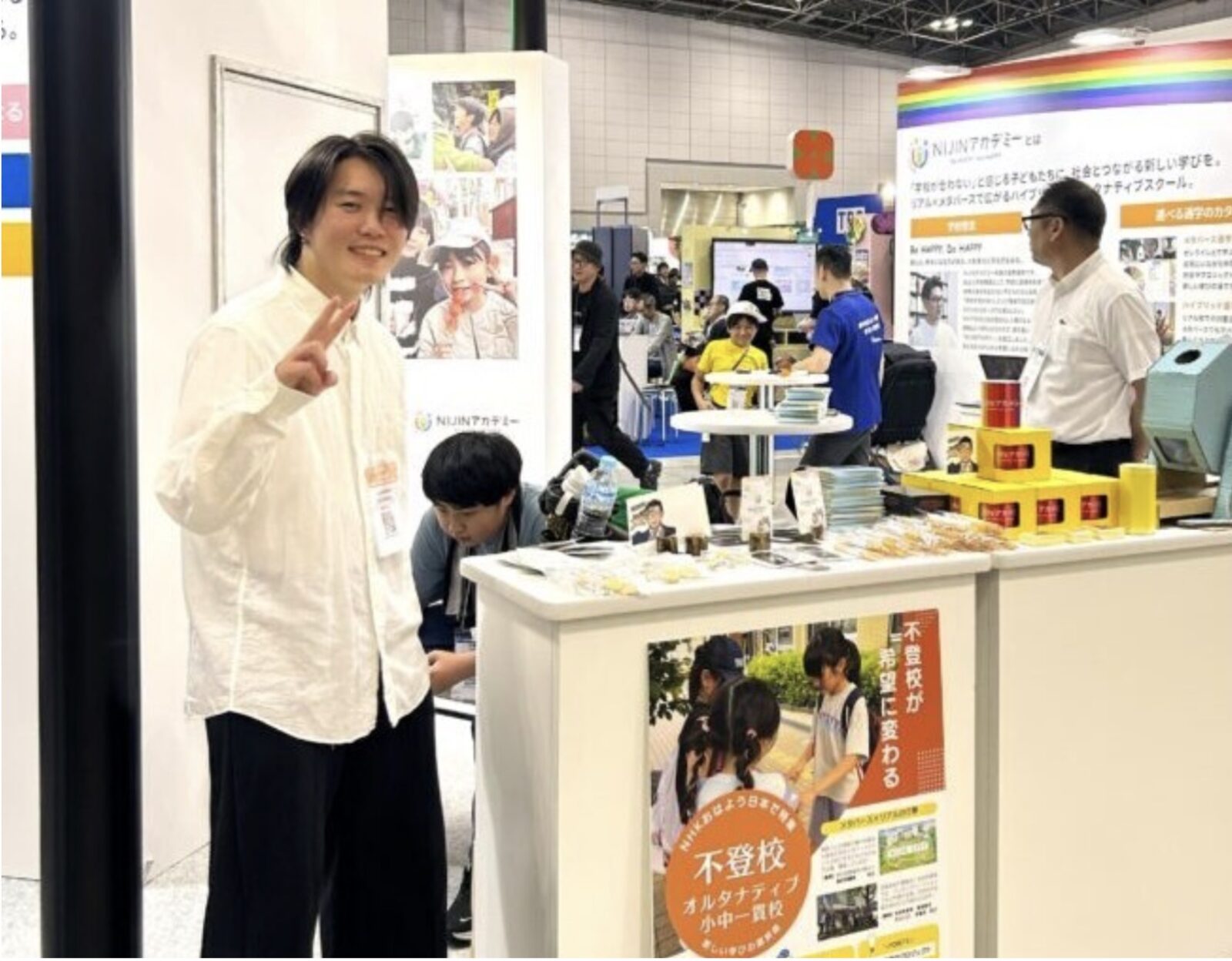 ニジ高スタッフの様子