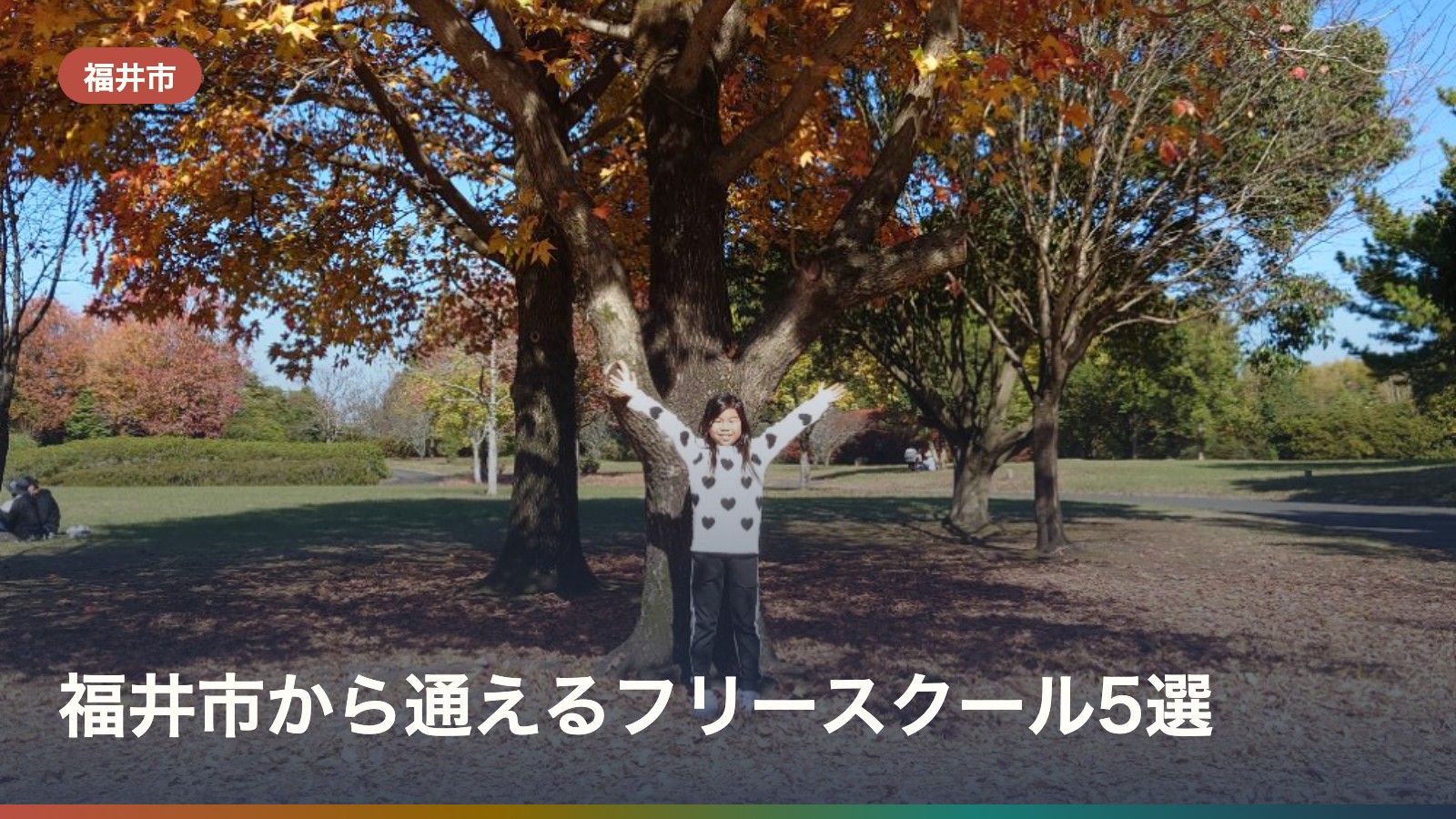 福井市から通えるフリースクール5選