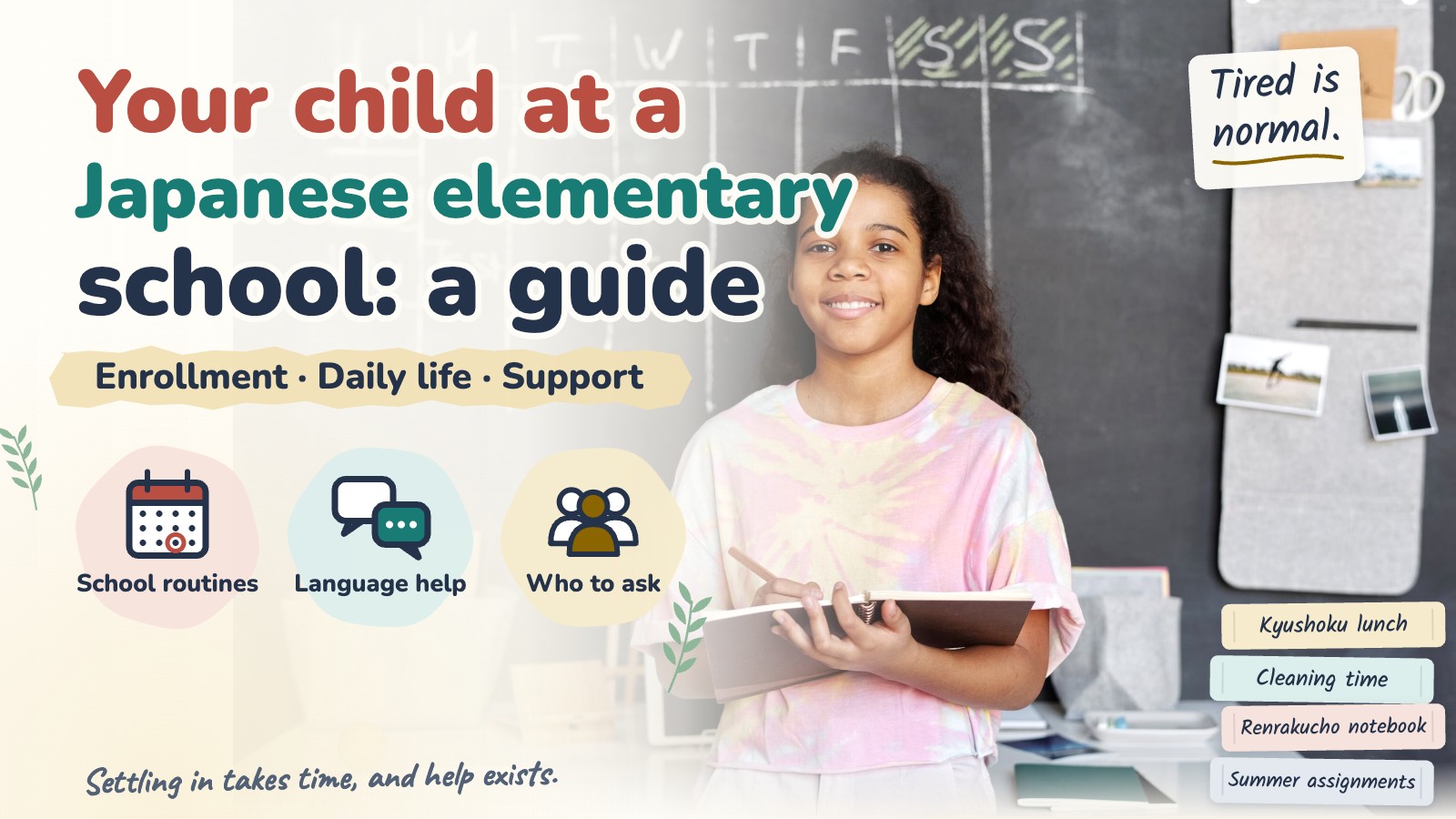Your child at a Japanese elementary school: a guide