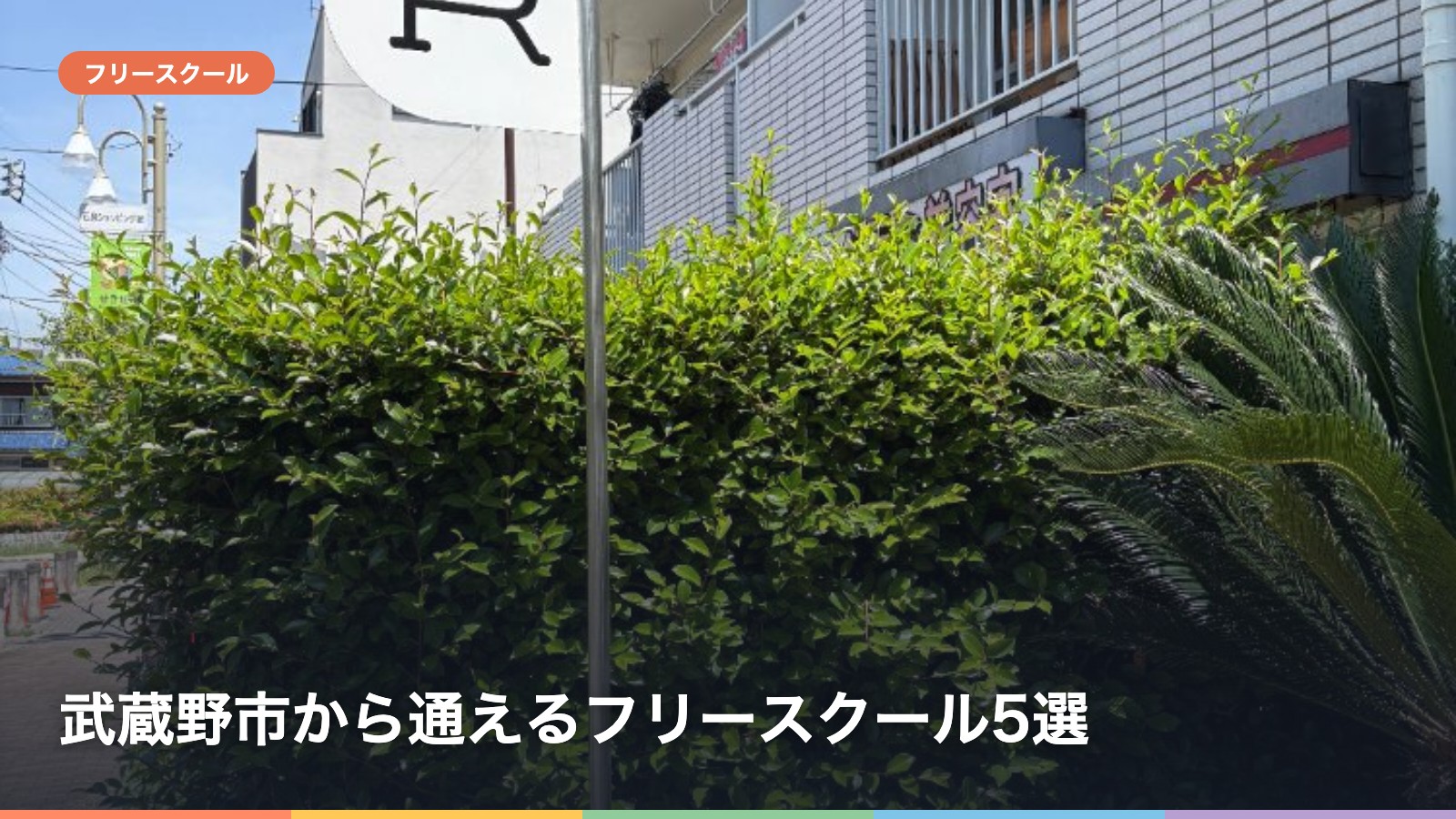 武蔵野市から通えるフリースクール5選