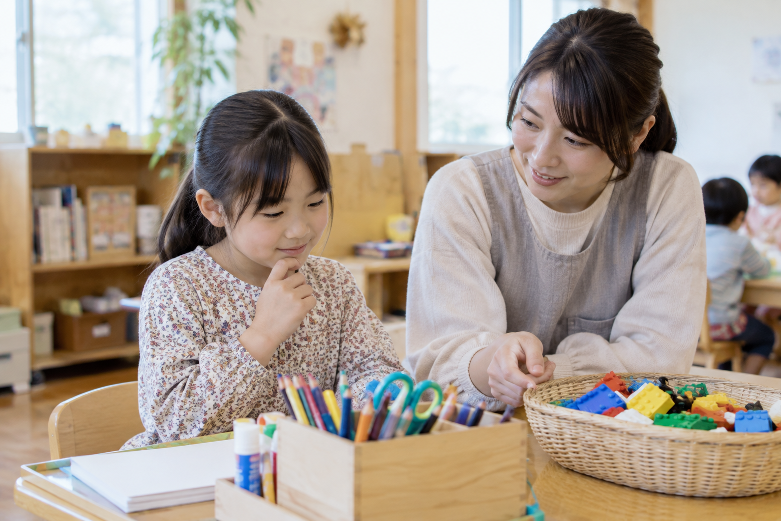 参加の仕方を一つに決めず、本人が選べる役割を探す。（AI生成の写真イメージ）