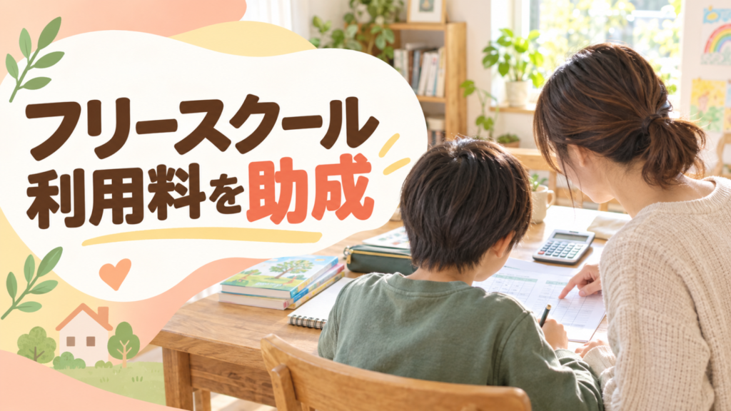フリースクール利用料の助成