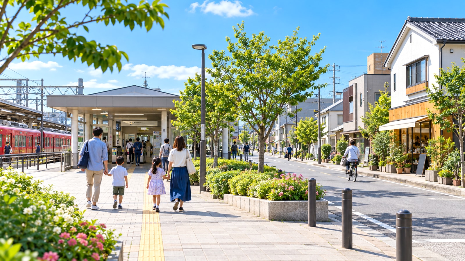 家庭で学校選びを話し合う親子のイメージ