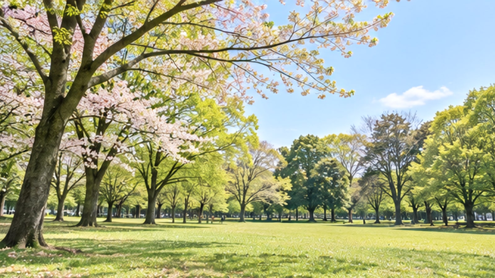 小金井市周辺の緑豊かな公園をイメージした写真