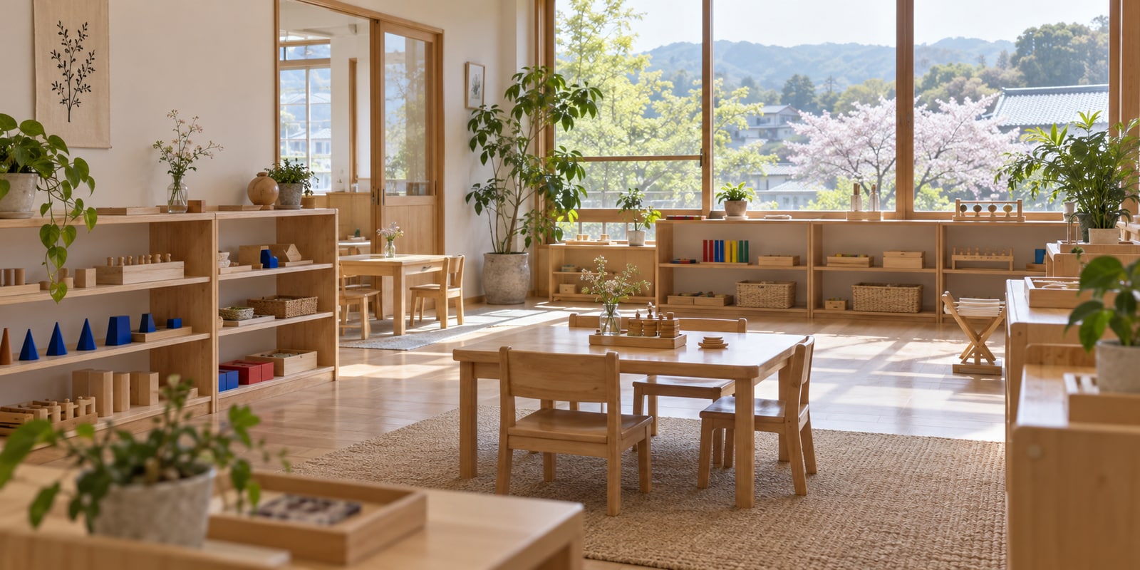 幼児の探究活動を考える学習空間のイメージ