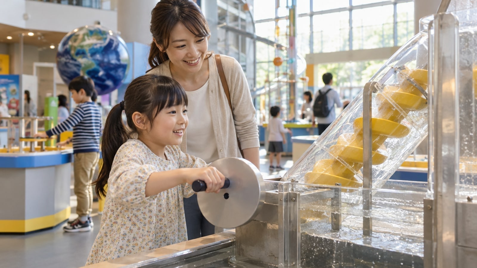 子どもたちが地域の居場所で過ごすAI生成イメージ。小千谷市の実在施設・参加者の写真ではありません。