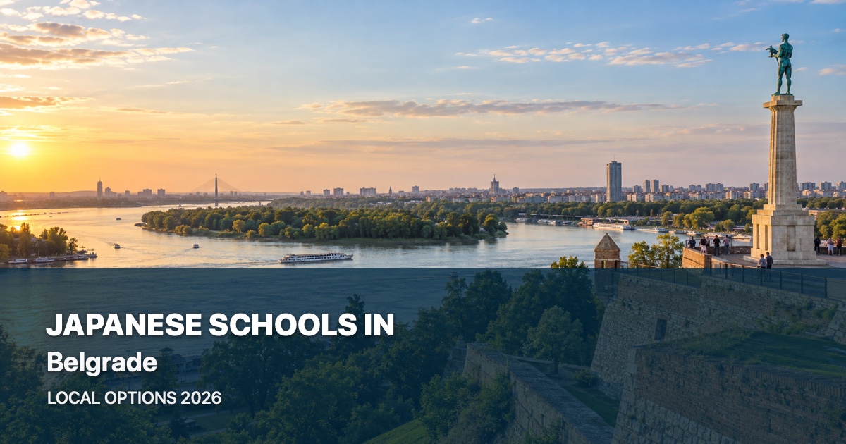 Japanese-language classes and local school options in Belgrade, 2026 guide thumbnail
