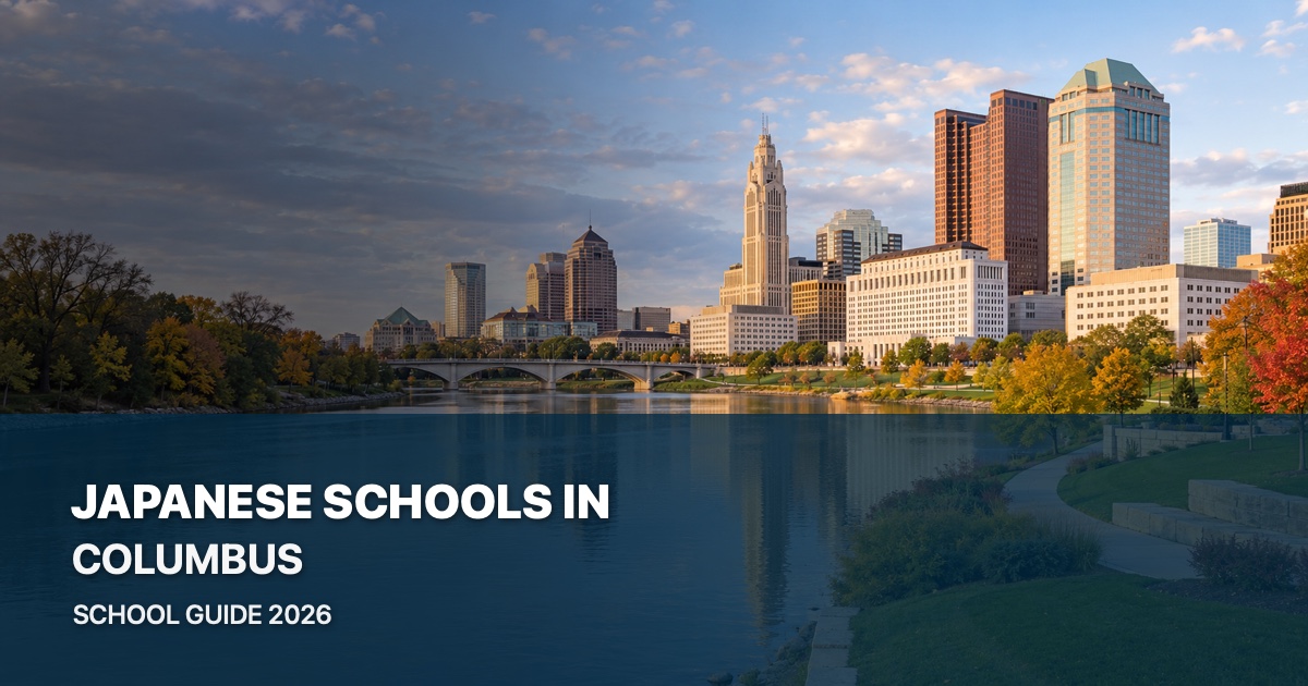 Japanese schools in Columbus — scenic city guide 2026