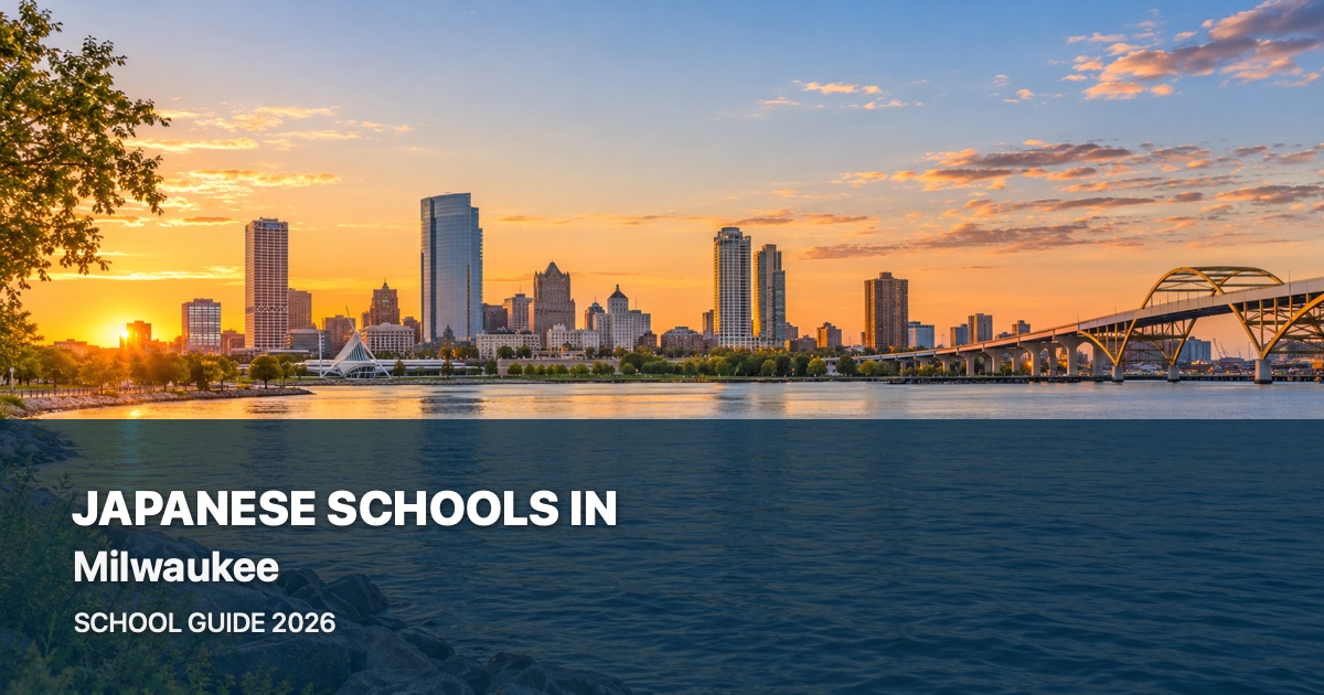 Japanese schools in Milwaukee — scenic city guide 2026