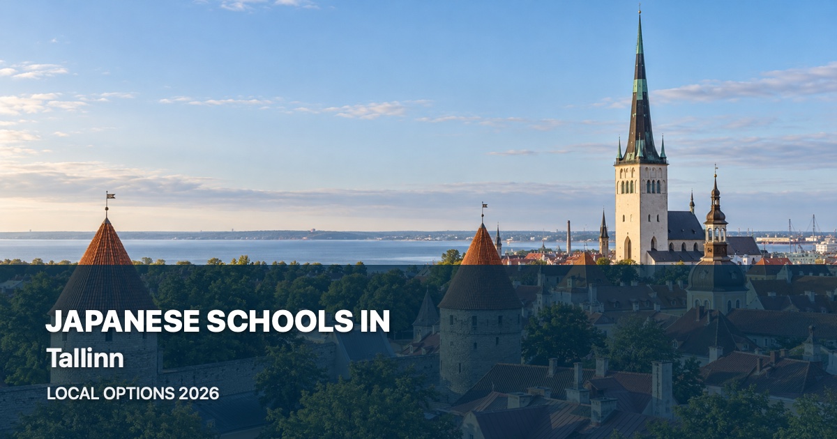 Japanese-language classes and local school options in Tallinn, 2026 guide thumbnail