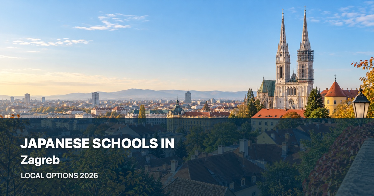 Japanese-language classes and local school options in Zagreb, 2026 guide thumbnail
